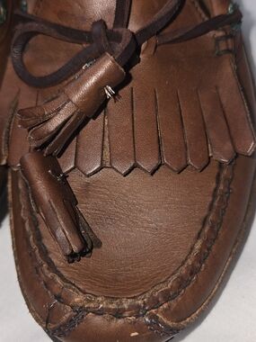 Classic Men’s Tassel Moccasin Loafers in Brown